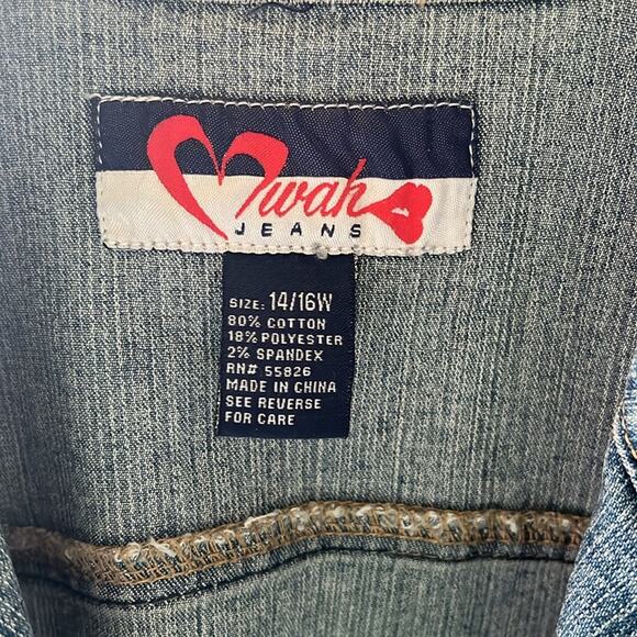 NWT: MWAH Blue Denim Jacket - Picture 2 of 7